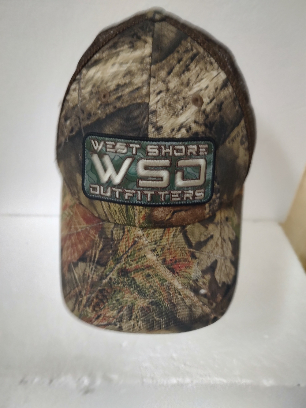 Camo Baseball Cap - Green/Brown